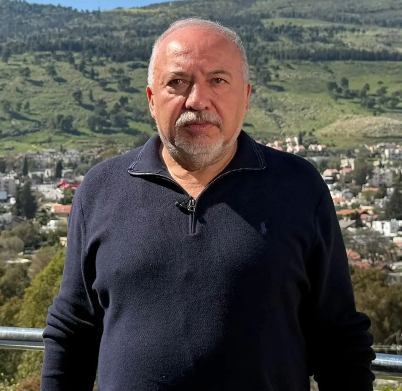 ליברמן בגבול לבנון